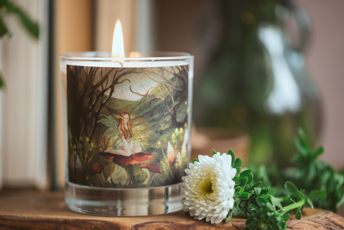 Faerie Glen Aromatheraphy Candle - Black Mountain Candles